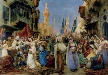 unknow artist Arab or Arabic people and life. Orientalism oil paintings 50